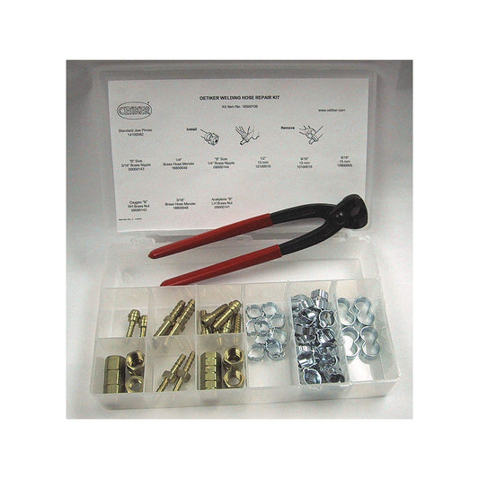 Trousse de réparation pour boyau soudage 81pcs