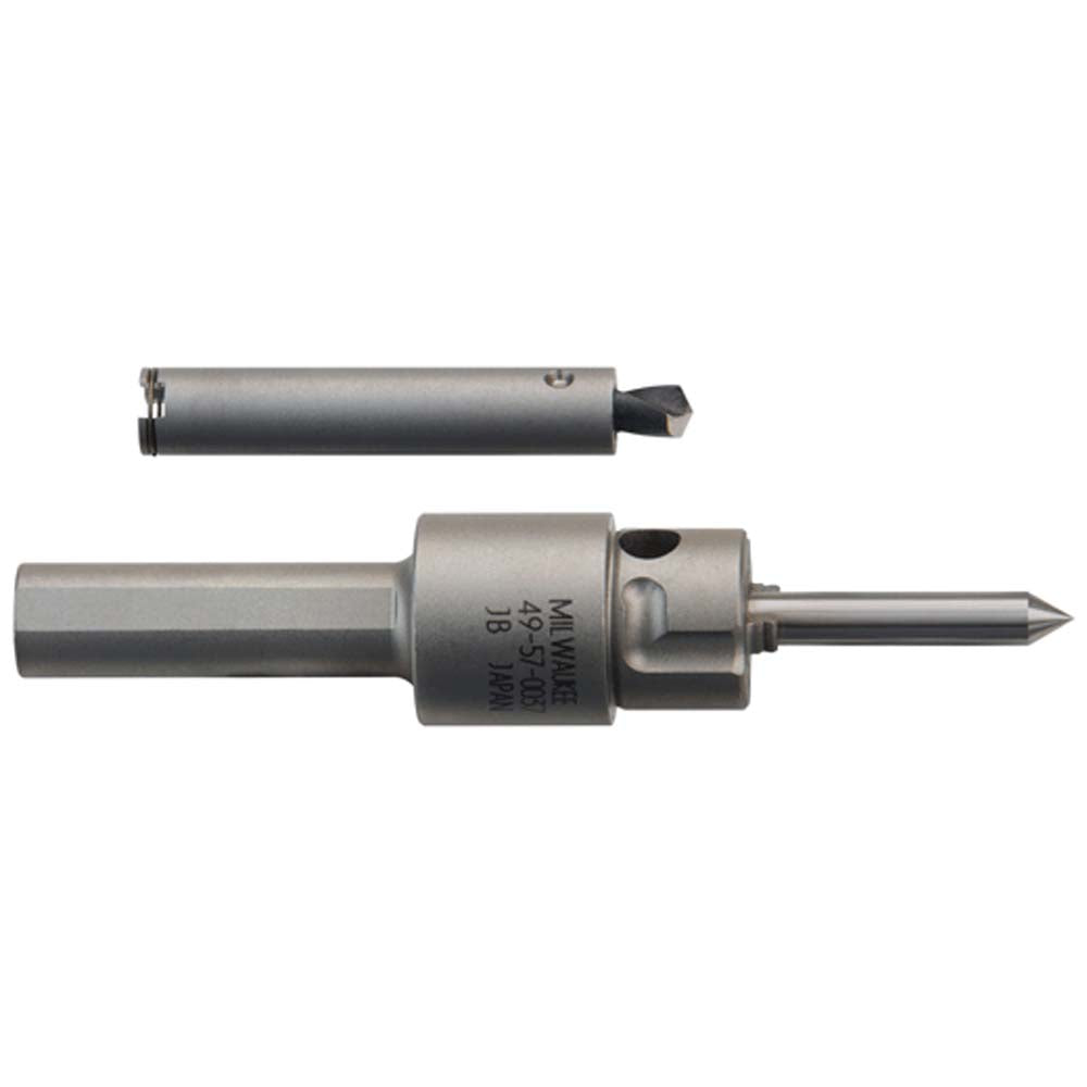 Centering Pin Arbor With Detachable Drill Cap