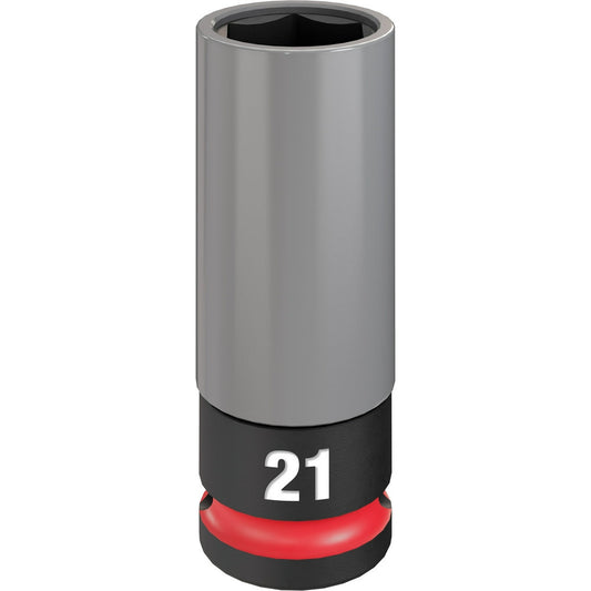 Shockwave Impact Duty™ 1/2 Drive 21mm Metric Lug Nut Wheel Socket