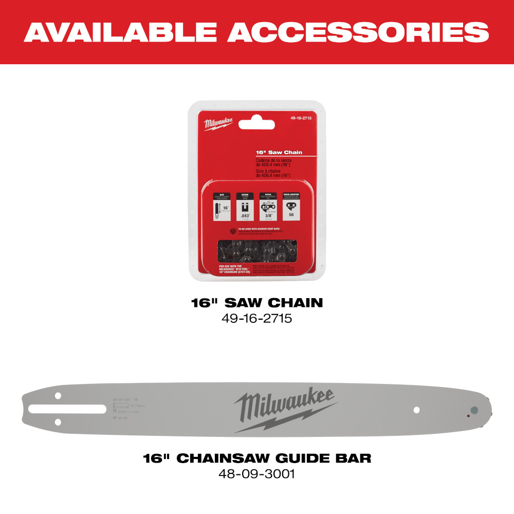 M18 FUEL™ 16 In. Chainsaw