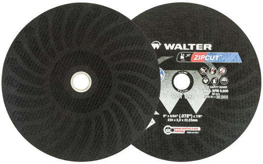 Zipcut, Grade: A-30-zip, Type: 1, 9 In X 5/64 In X 7/8 In.