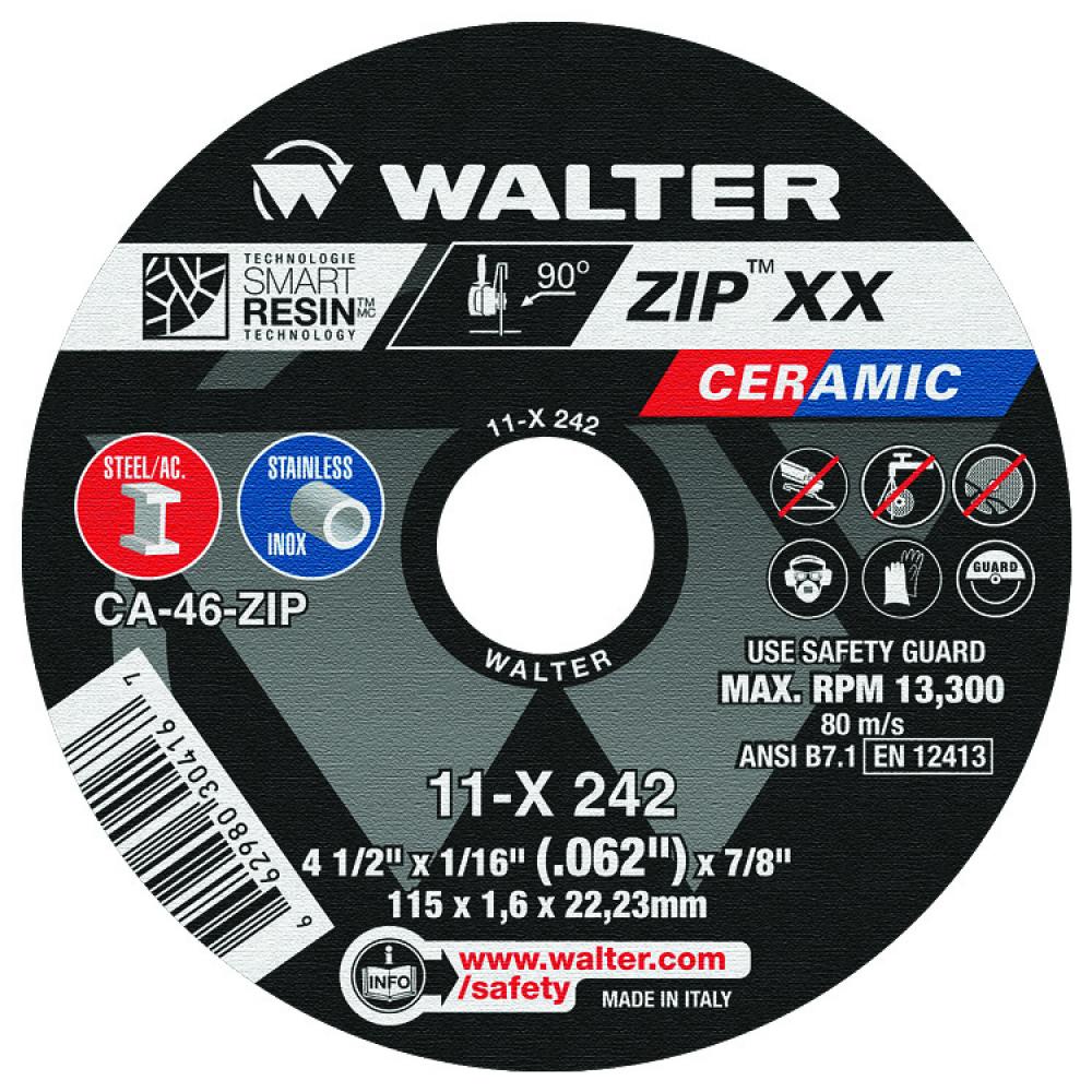 Zip Xx, 4 1/2'' X 1/16'' X 7/8'', T1