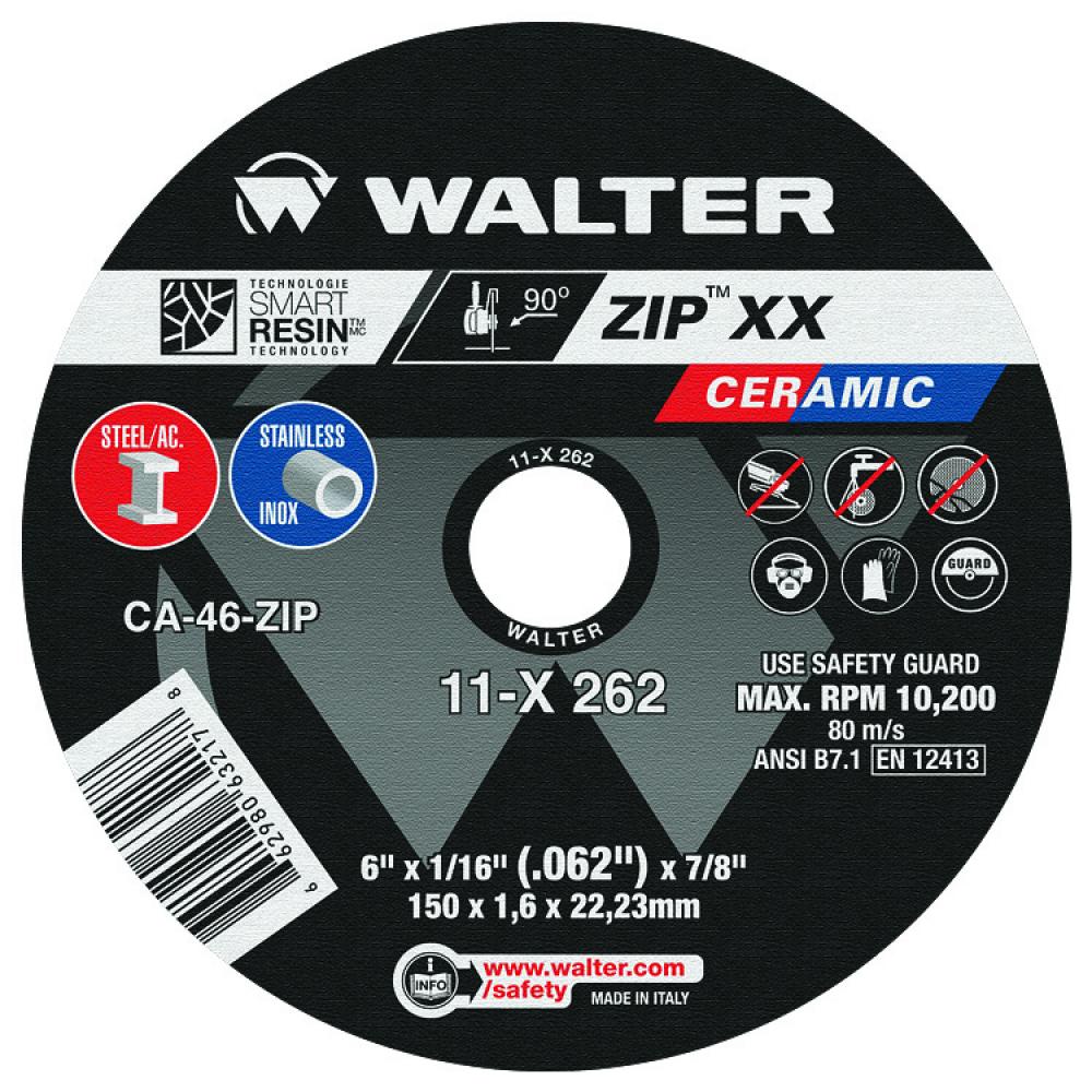 Zip Xx, 6'' X 1/16'' X 7/8'', T1