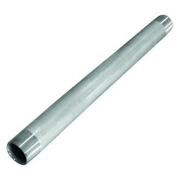 Galvanized pipe 1-1/2'' a-53 a 21' length threaded