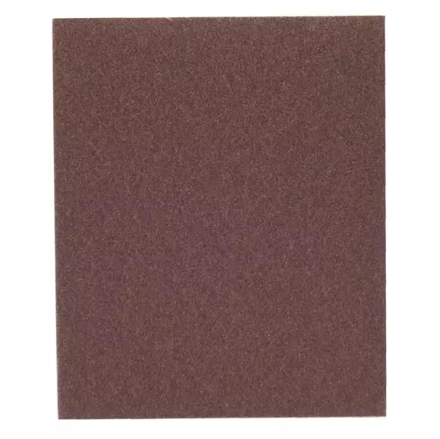 Feuille abrasive revêtue - Matériau en oxyde d'aluminium, 11 po de long, 9 po de large, grain P60