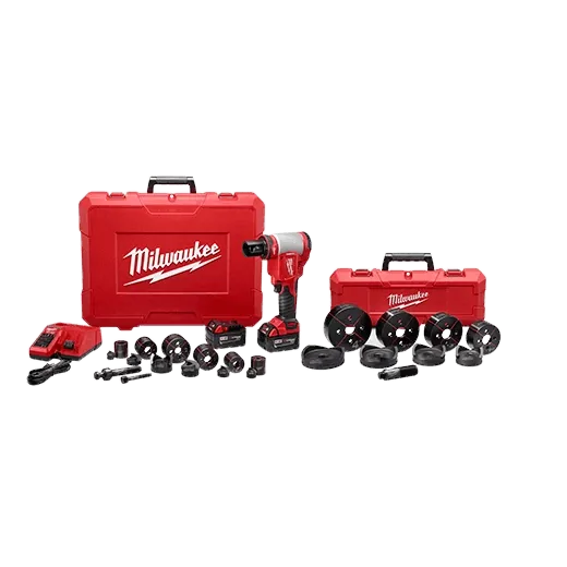 M18™ Force Logic™ 10t Knockout Tool 1/2" - 4" Kit 2676-23X