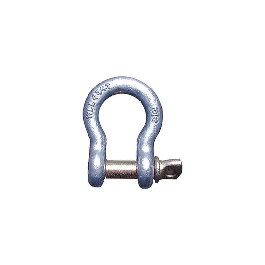 Manille d’ancrage, goupille filetée, iva2, acier carbone/allié traité thermiquement, 0,47″ x 5⁄16″