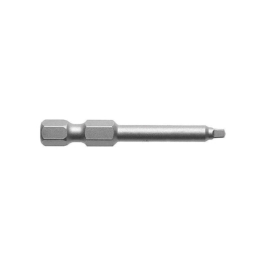 Power Drive Socket Bit, Hex/Robertson, 1/4 In, Turned Body