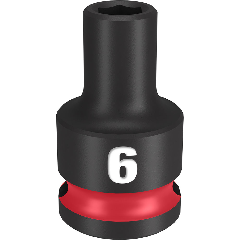 Shockwave Impact Duty™ 3/8" Drive 6mm Standard 6 Point Socket