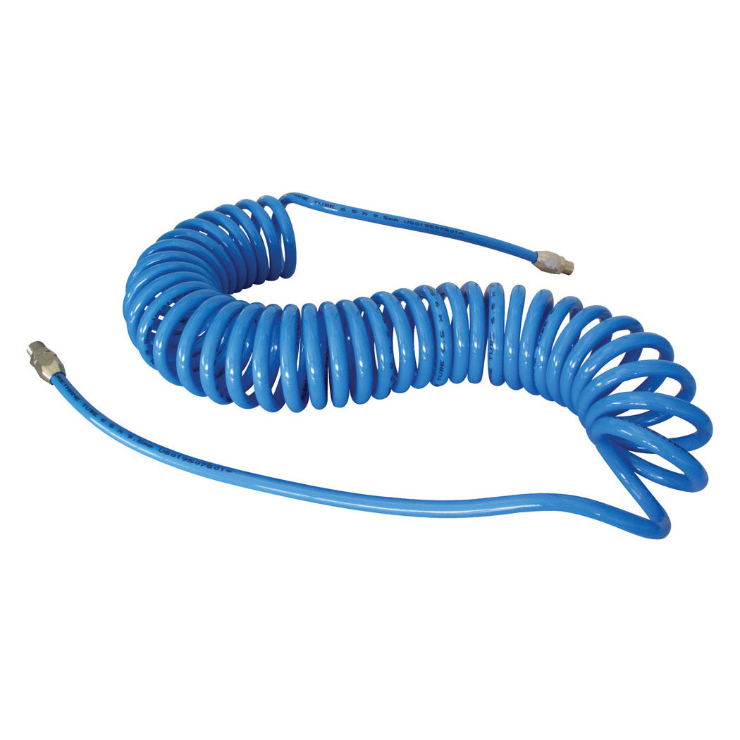Polyurethane Coiled Hose 1/4 I.D. 25 Feet 1/4 (M) NPT, Maxpro Model