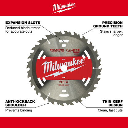 7-1/4" 24T Construction Framing Contractor Pack (25 PK)