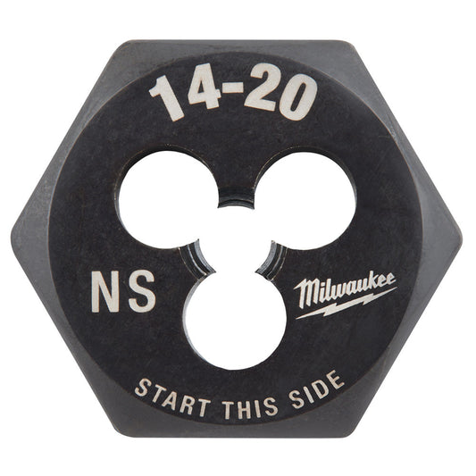 14-20 ns 1-inch Hex Threading Die