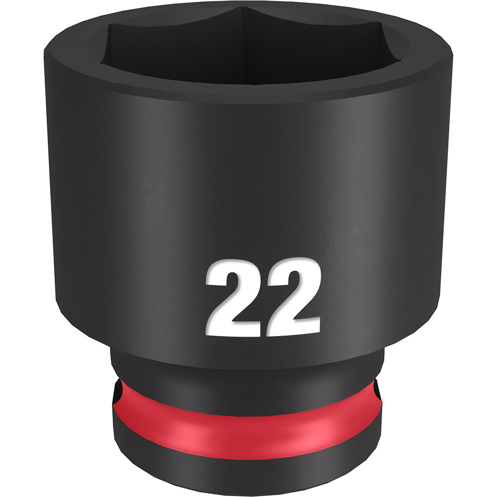 Shockwave Impact Duty™ 3/8" Drive 22mm Standard 6 Point Socket