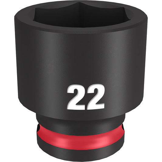 Shockwave Impact Duty™ 3/8" Drive 22mm Standard 6 Point Socket