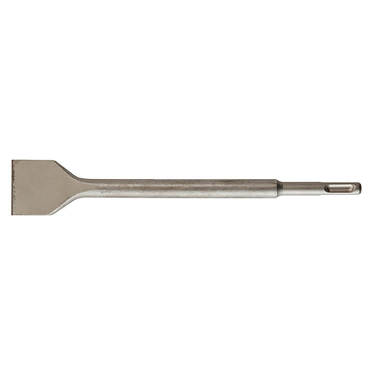 3/4 In x 10 In Flat Chisel Sds Plus Demolition Steel, 25/PK