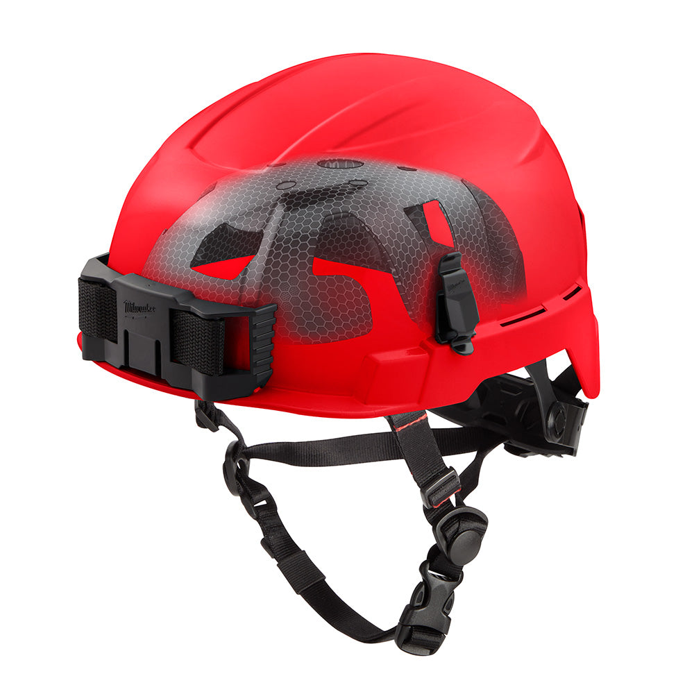 Bolt™ Casque de sécurité rouge avec doublure Impact Armor™ USA - Type 2, Classe e