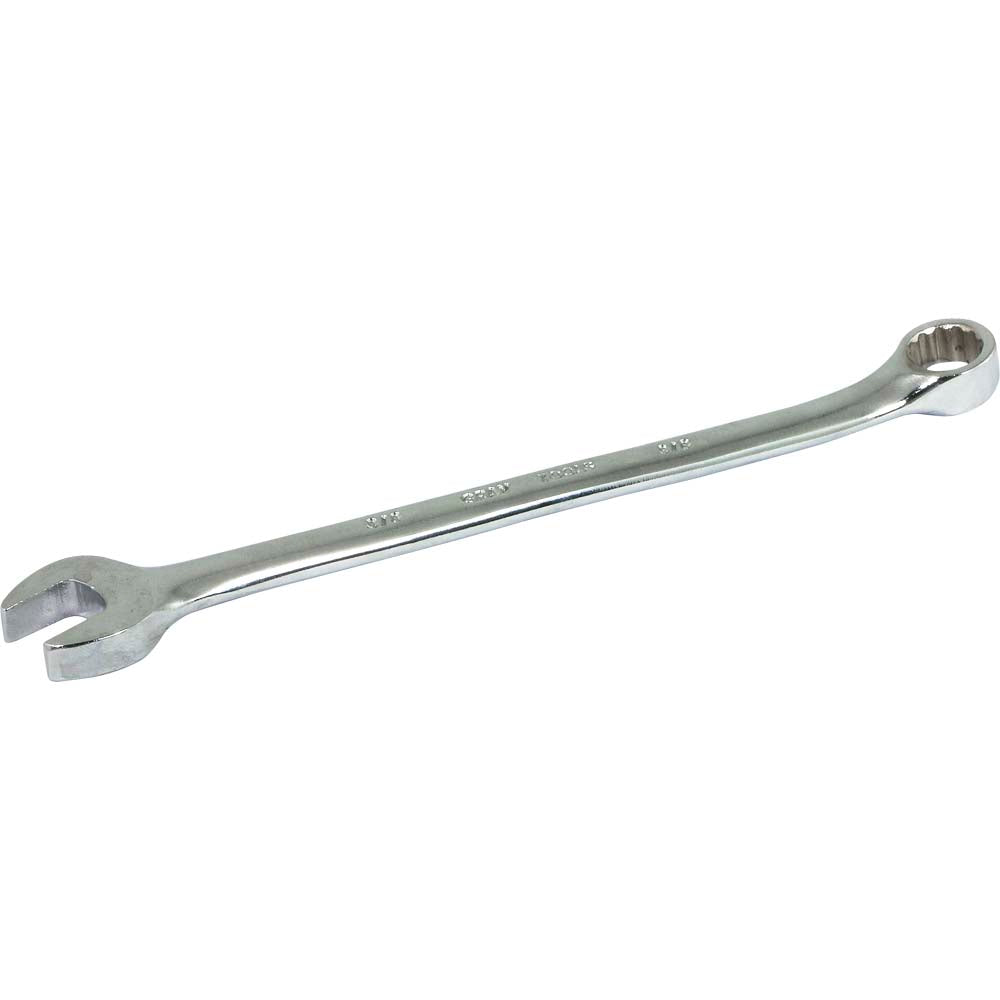 Combination Wrench - 1-3/8" Hex, 12 Point, Satin