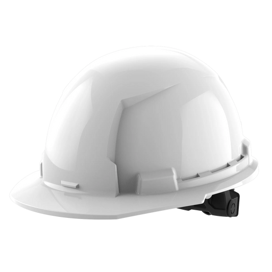 Bolt™ Front Brim Hard Hat White/6pt Ratcheting Suspension - Type 1, Class e, White