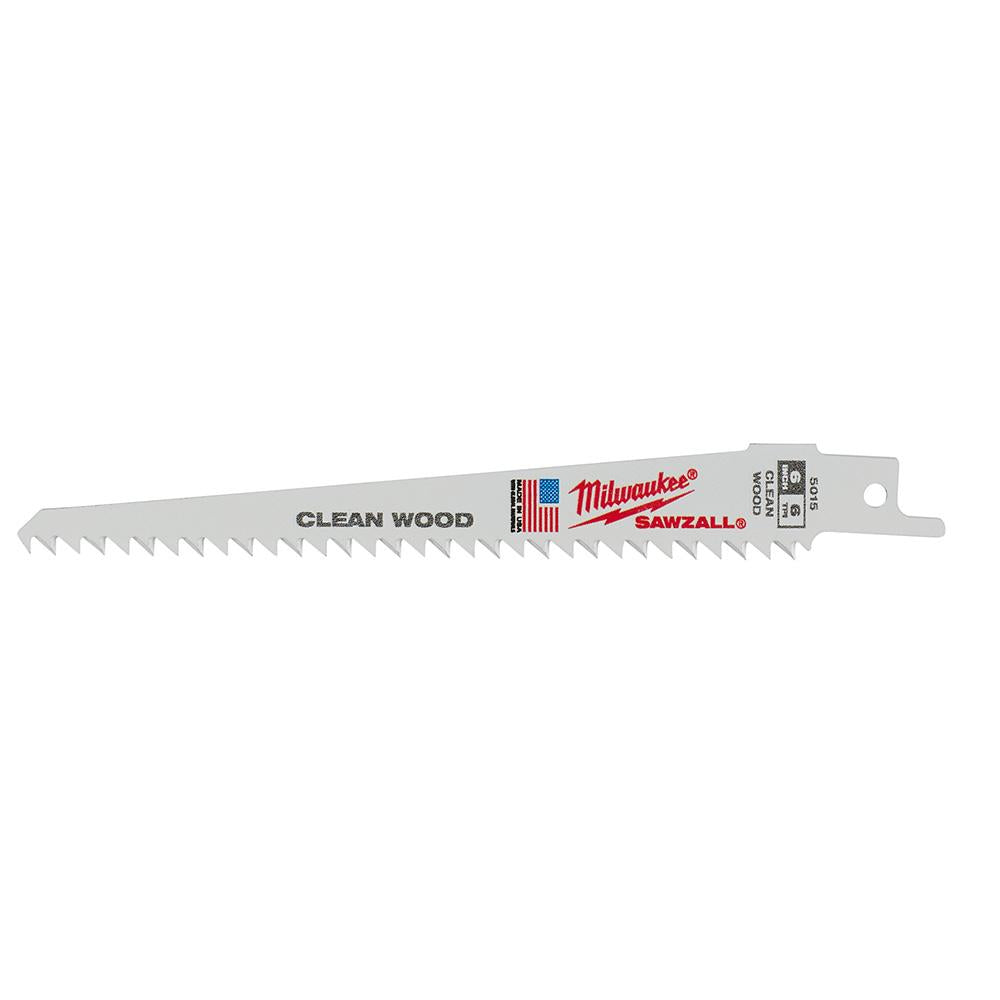 6 in.6T Sawzall Blade 5Ct