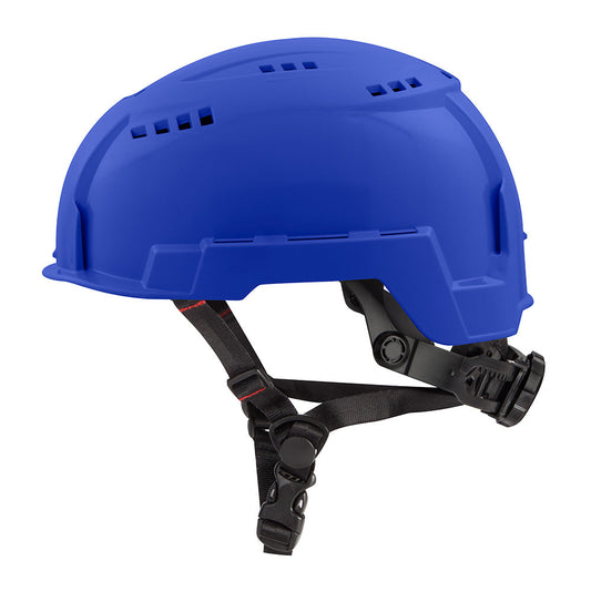 Blue Vented Safety Helmet Usa - Type 2, Class c