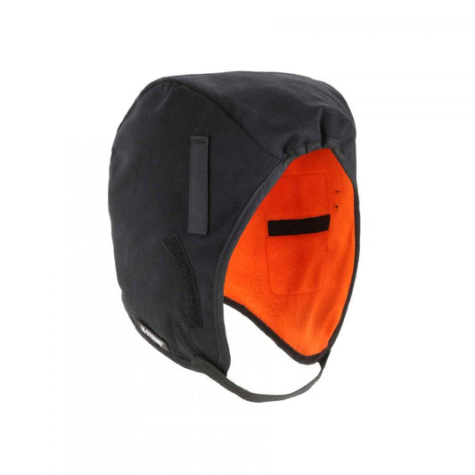 Doublure de casque, 2 épaisseurs, coton, noir, 6850, regulier