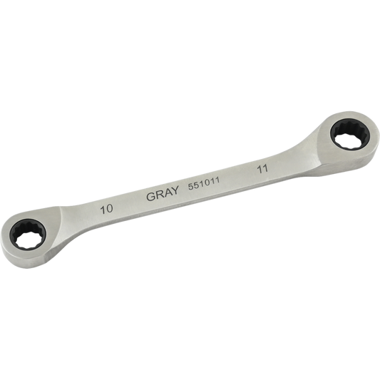 Double Box Wrench - 10 x 11mm, Fixed Head