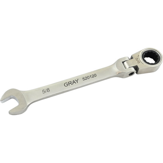 Combination Wrench - 5/8", Flex Head