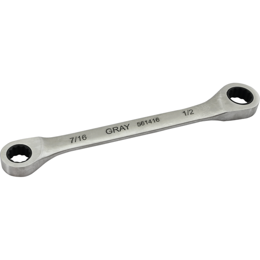 Gear Wrench - Box End, 7/16" x 1/2", Fixed