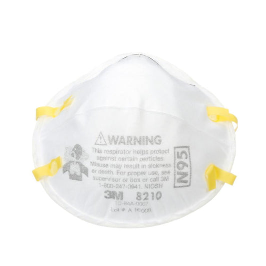 Respirateur anti-particules 3M™, VP8210, N95, emballage pour distributeur, 2/pk, 32pk/cs