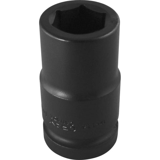 Impact Socket - 1" Drive, 1-1/8", 6 Point, Deep