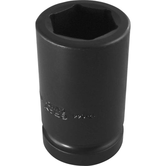 Impact Socket - 1" Drive, 1-3/8", 6 Point, Deep