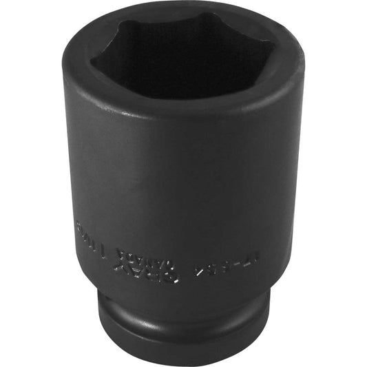 Impact Socket - 1" Drive, 1-11/16", 6 Point, Deep