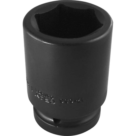 Impact Socket - 1" Drive, 1-3/4", 6 Point, Deep