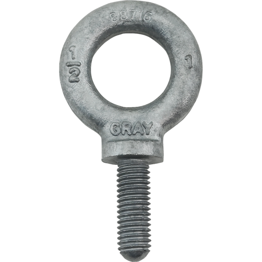 1/2"-13 Galvanized Shoulder Eye Bolt