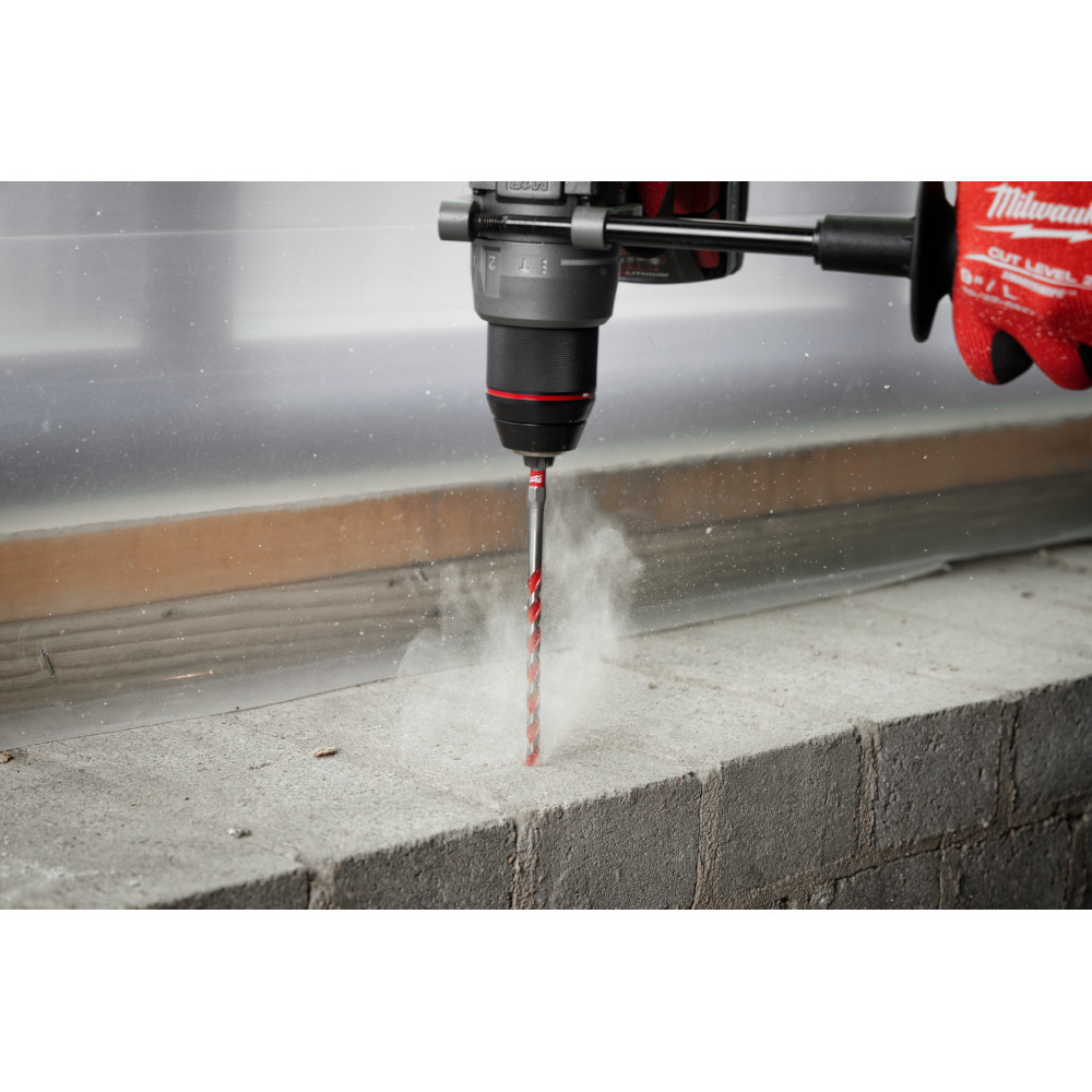 3/16" × 2" × 4" SHOCKWAVE™ Impact Duty Carbide Hammer Drill Bit