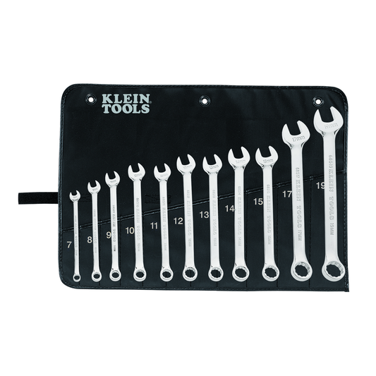 Metric Combination Wrench Set, 11-Piece