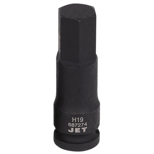 Douille à embout hexagonal à impact 1/2" DR x 19 mm