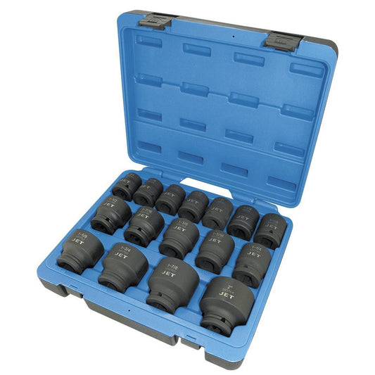 16 PC 3/4" DR SAE Impact Socket Set - 6 Point