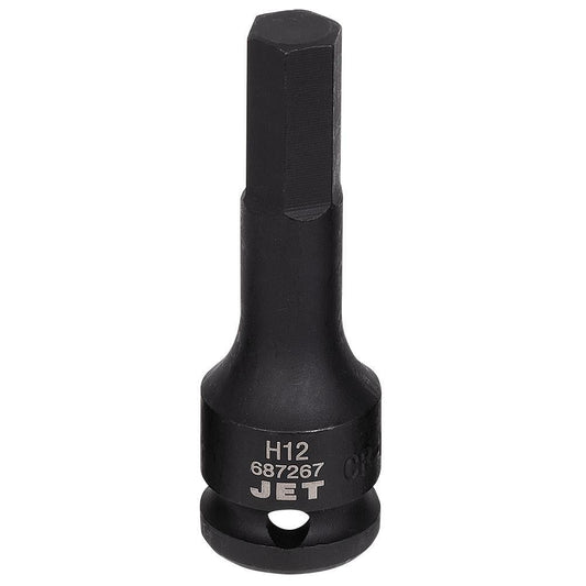 1/2" DR x 12mm Impact Hex Bit Socket