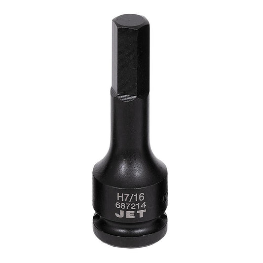 1/2" DR x 7/16" Impact Hex Bit Socket