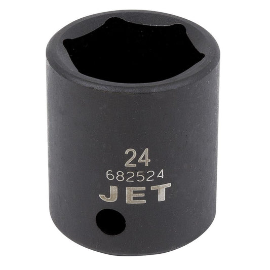 1/2" DR x 24mm Regular Impact Socket - 6 Point