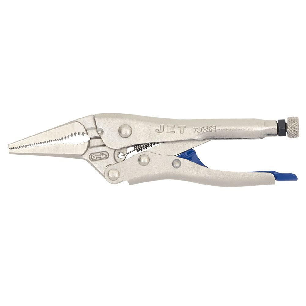6" Long Nose Locking Pliers with Cutter