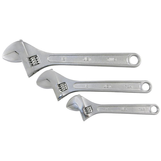 3 PC Adjustable Wrench Set