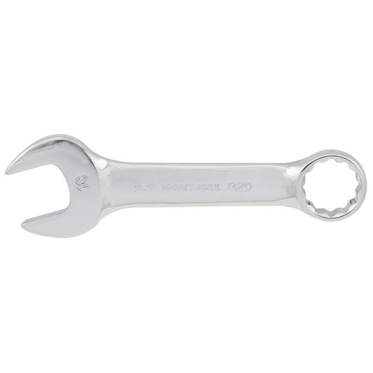 Clé mixte courte entièrement polie de 10 mm