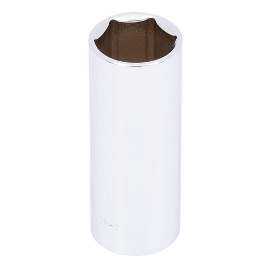 1/2" DR x 3/4" Deep Chrome Socket - 6 Point