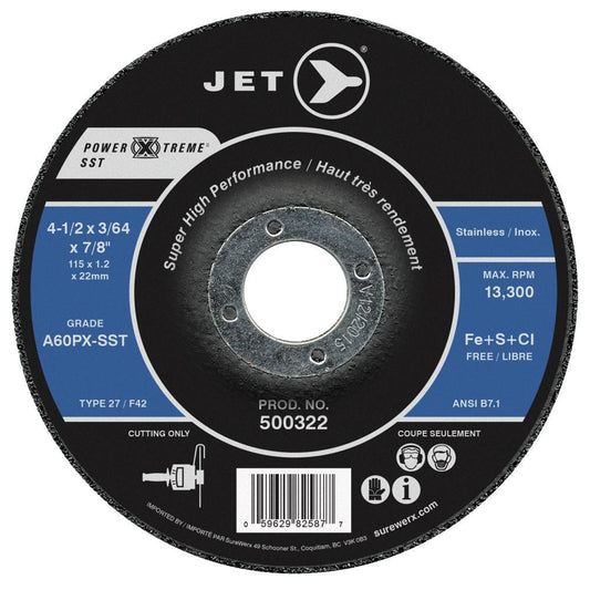 4-1/2 x 3/64 x 7/8 A60PX-SST POWER-XTREME SST T27 Cut-Off Wheel