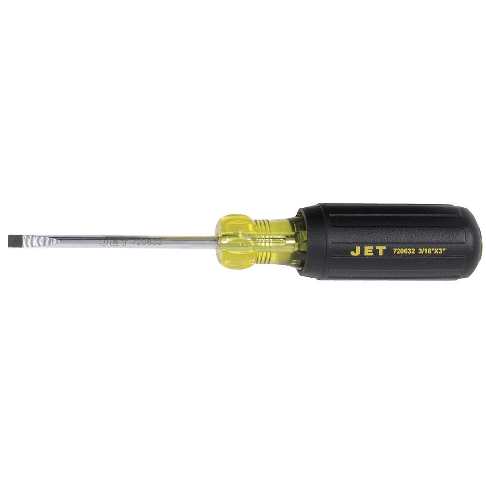 3/16" x 3" Cabinet Tip Cushion Grip Screwdriver