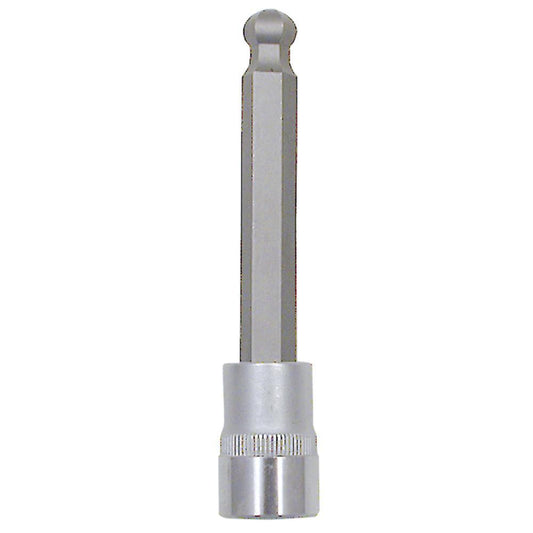 3/8" DR x 4mm S2 4" Long Ball Nose Hex Bit Socket