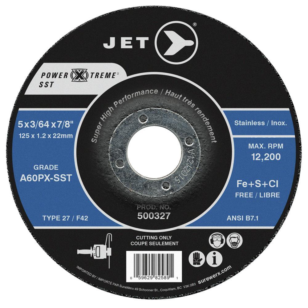 5 x 3/64 x 7/8 A60PX-SST POWER-XTREME SST T27 Cut-Off Wheel