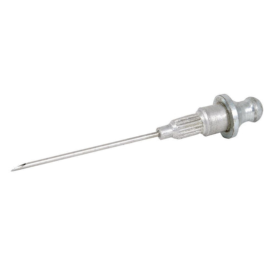 Aiguille d'injecteur de graisse en acier inoxydable de 1-1/2"